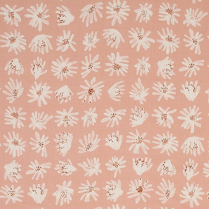 Meadow Rock Blush 179722 by Schumacher Designer Fabric Caroline Z Hurley 13.5" - Swanky Fabrics -