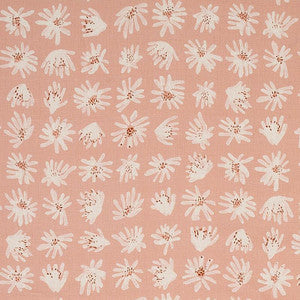 Schumacher Fabric Meadow Rock Blush 179722