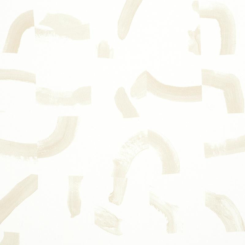 Sepiessa Sand 177893 by Schumacher Designer Fabric Caroline Z Hurley 46.38" - Swanky Fabrics -