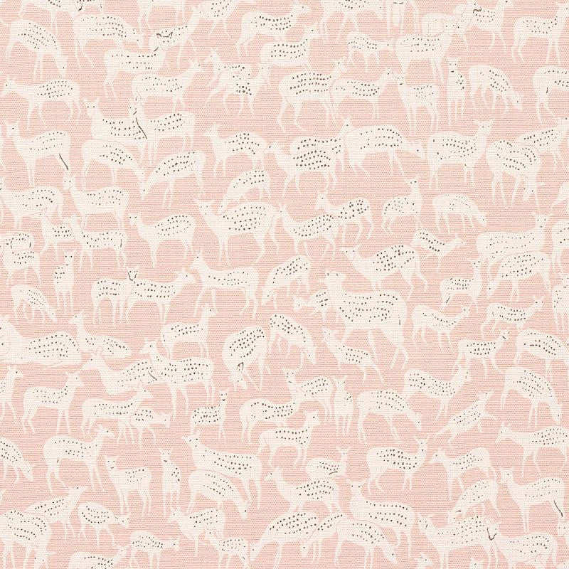 Fauna Dusty Pink 177723 by Schumacher Designer Fabric Flight Of Fancy 9.0" - Swanky Fabrics -