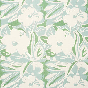Schumacher Fabric Stevie Green 178863