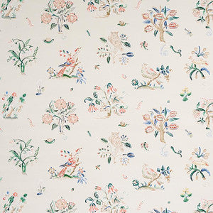 Schumacher Wallpaper Magical Menagerie Primary 5012211