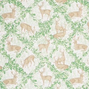Schumacher Wallpaper Woburn Meadow Forest 5012731