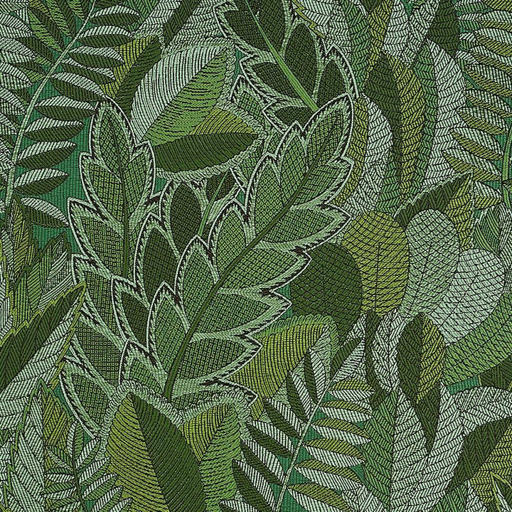 Japura Forest Green 80560 by Schumacher Designer Fabric Mystique 27.2" - Swanky Fabrics -