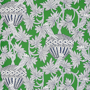 Schumacher Wallpaper Santarem Green 5012821
