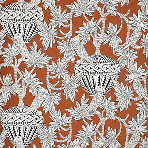 Schumacher Wallpaper Santarem Chocolate 5012822