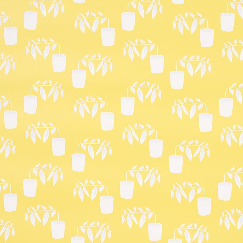 Reaching Out Lemonade 5012711 by Schumacher Designer Wallpaper Peg Norriss 9.0" - Swanky Fabrics -
