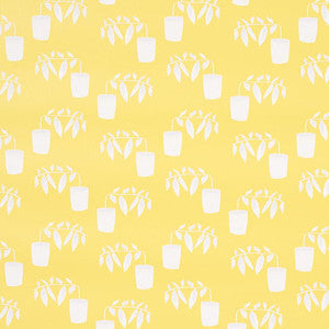 Schumacher Wallpaper Reaching Out Lemonade 5012711