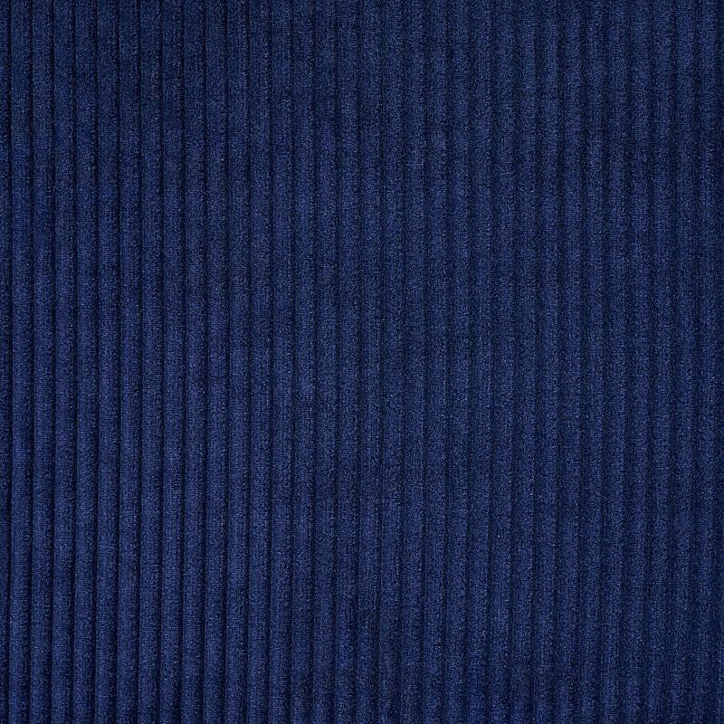 Wyatt Corduroy Navy 80452 by Schumacher Designer Fabric Perfect Basics: Velvet - Swanky Fabrics -