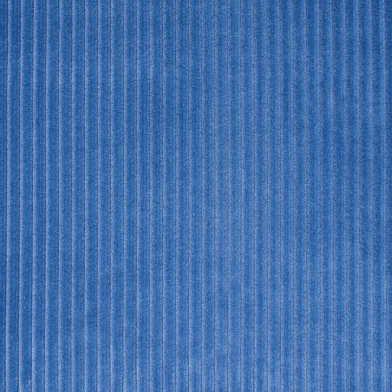 Wyatt Corduroy Cadet Blue 80453 by Schumacher Designer Fabric Perfect Basics: Velvet - Swanky Fabrics -