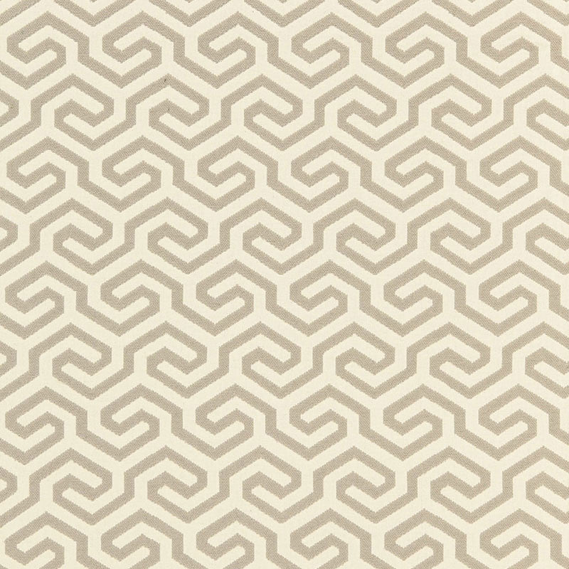 Ming Fret Flax 66882 by Schumacher Designer Fabric CHROMA See Sample FRANCE MEDIUM DUTY </p><p>Repeat: Horizontal: 4 1/8" (10CM) and Vertical: 5 1/2" (14CM) 50" WIDE (127CM) - Swanky Fabrics -