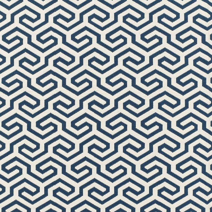 Ming Fret Navy 66884 by Schumacher Fabric Schumacher Fabric Ming Fret Navy 66884Fabric COTTON 75% FRANCE </p><p>Repeat: H: HORZ. 4 1/8" (10CM) , V: VERT. 5 1/2" (14CM) 50 - Fabric Carolina -