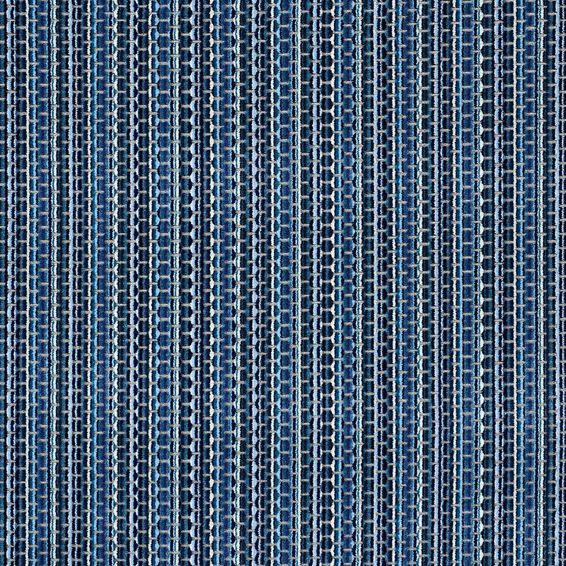 Downtown Velvet Indigo 66913 by Schumacher Designer Fabric CUT & PATTERNED VELVETS See Sample ITALY HEAVY DUTY </p><p>Repeat: Horizontal: 14 3/8" (37CM) and Vertical: 3/8" (1CM) 54 1/2" WIDE (138CM) - Swanky Fabrics -