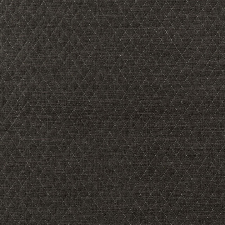 Paley Quilted Velvet Smoke 66920 by Schumacher Designer Fabric CHROMA COTTON 70% POLYESTER 16% ITALY MARTINDALE 40,000 </p><p>Repeat: Horizontal: 1" (3CM) and Vertical: 1 1/2" (4CM) 55 - Swanky Fabrics -