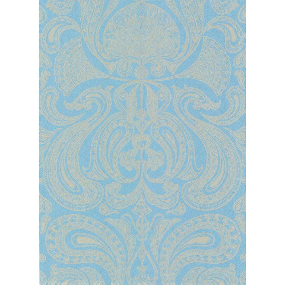 Malabar Turquoi by Cole & Son Wallcovering Cole & Son Wallcovering Malabar TurquoiWallcovering COLE & SON NEW CONTEMPORARY PAPER - 100% United Kingdom </p><p>Repeat: H: 0, V: 28.5 20.5 - Fabric Carolina -