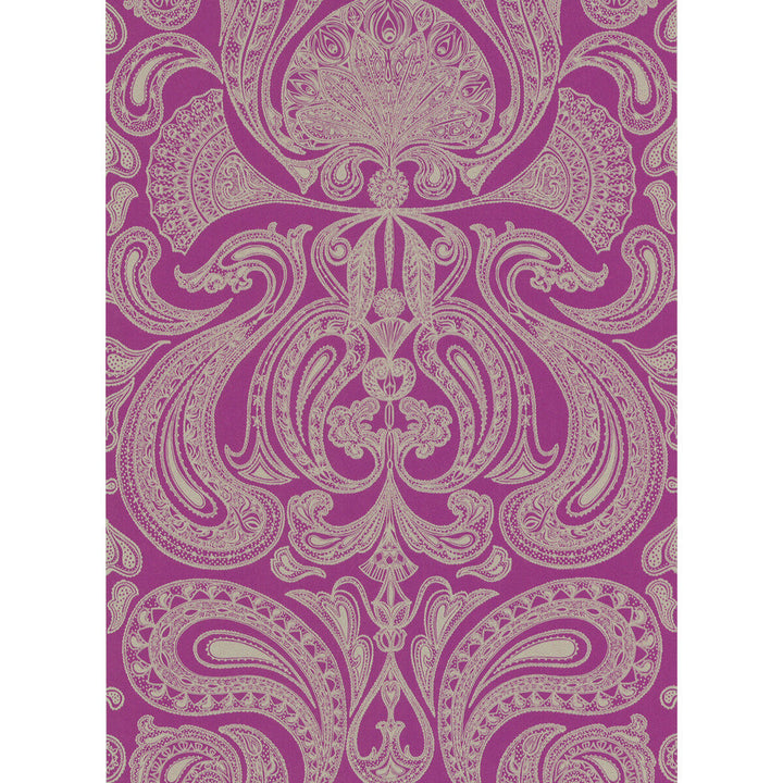 Malabar Mauve/G by Cole & Son Designer Wallcovering COLE & SON NEW CONTEMPORARY PAPER - 100% United Kingdom Horizontal: 0 and Vertical: 28.5 20.5 - Swanky Fabrics -