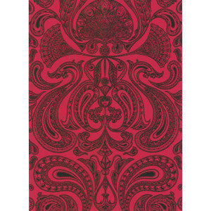 Cole & Son Wallpaper Malabar Red/Bla