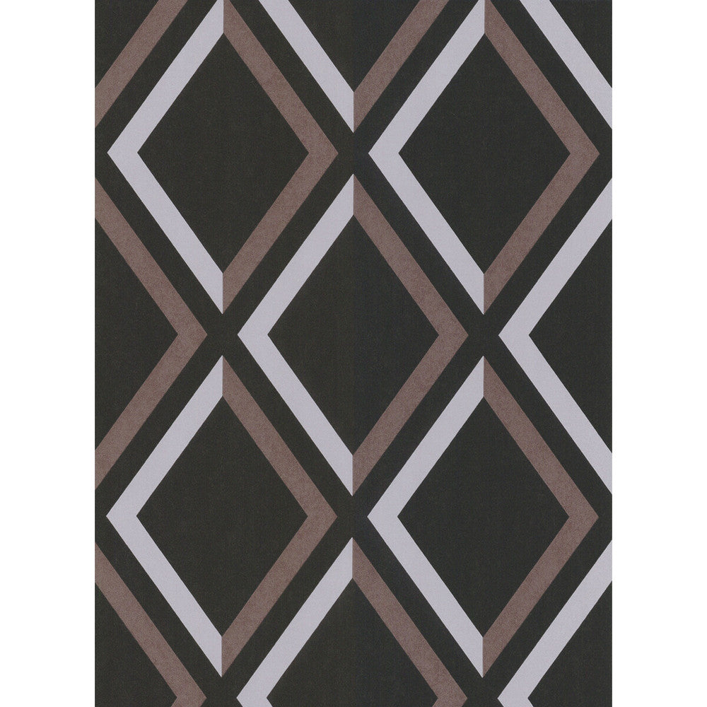 Pompeian Black/B by Cole & Son Designer Wallcovering COLE & SON NEW CONTEMPORARY PAPER - 100% United Kingdom Horizontal: 0 and Vertical: 28.5 20.5 - Swanky Fabrics -