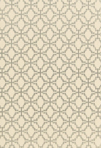 Schumacher Fabric Sarana Linen Embroidery Oatmeal 67011