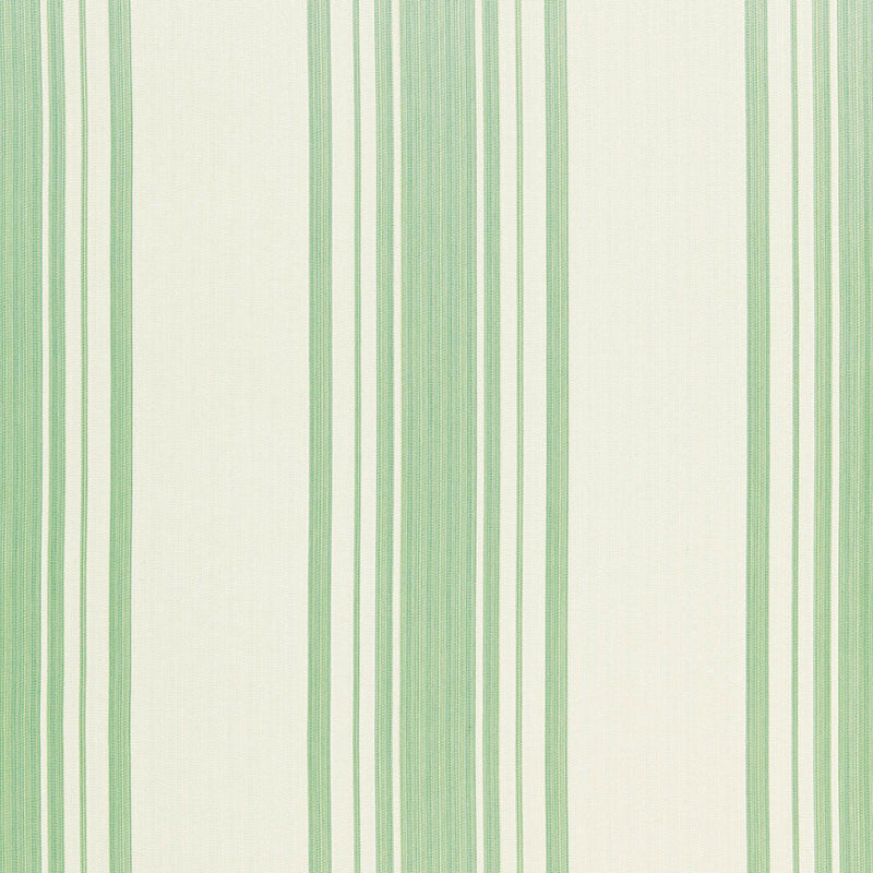 Carnegie Cotton Stripe Robin'S Egg 67023 by Schumacher Designer Fabric CHROMA See Sample INDIA . </p><p>Repeat: Horizontal: 13 1/2" (34CM) and Vertical: - 54" WIDE (137CM) - Swanky Fabrics -
