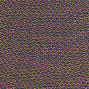 Schumacher Fabric Chelsea Chevron Peacock 67043