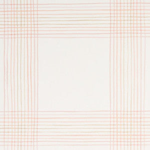 Schumacher Wallpaper Minerva Plaid Pink 5012372