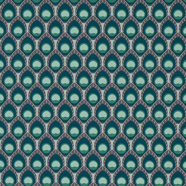Dawnridge Sage 5012520 by Schumacher Designer Wallpaper Cristina Buckley 1.75" - Swanky Fabrics -