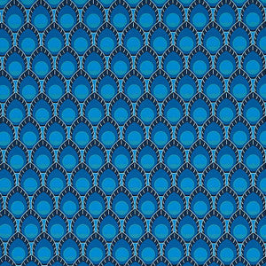 Schumacher Wallpaper Dawnridge Peacock 5012521
