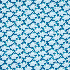 Schumacher Wallpaper Gotham Swing Royal 5012532