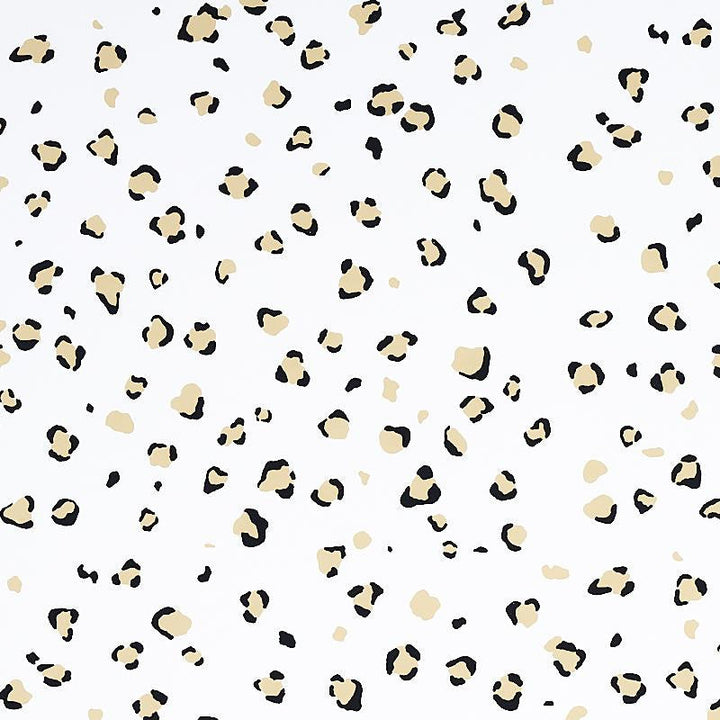Wild At Heart Safari Ivory 5012550 by Schumacher Designer Wallpaper Cristina Buckley 27.0" - Swanky Fabrics -