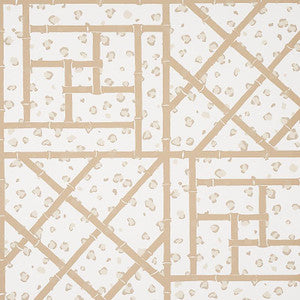 Schumacher Wallpaper Fancy Beast Sand 5012563