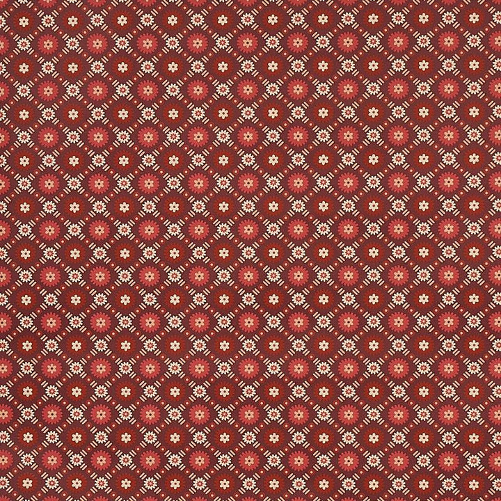 Larissa Burgundy 5012842 by Schumacher Designer Wallpaper Cabana 2.0" - Swanky Fabrics -