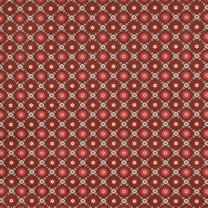 Schumacher Wallpaper Larissa Burgundy 5012842