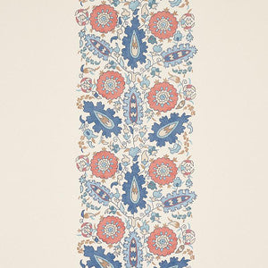 Schumacher Wallpaper Anatolia Blue & Red 5012870