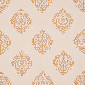 Schumacher Wallpaper Constantine Natural & Ocher 5012880