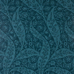 Schumacher Wallpaper Saz Paisley Peacock 5012903