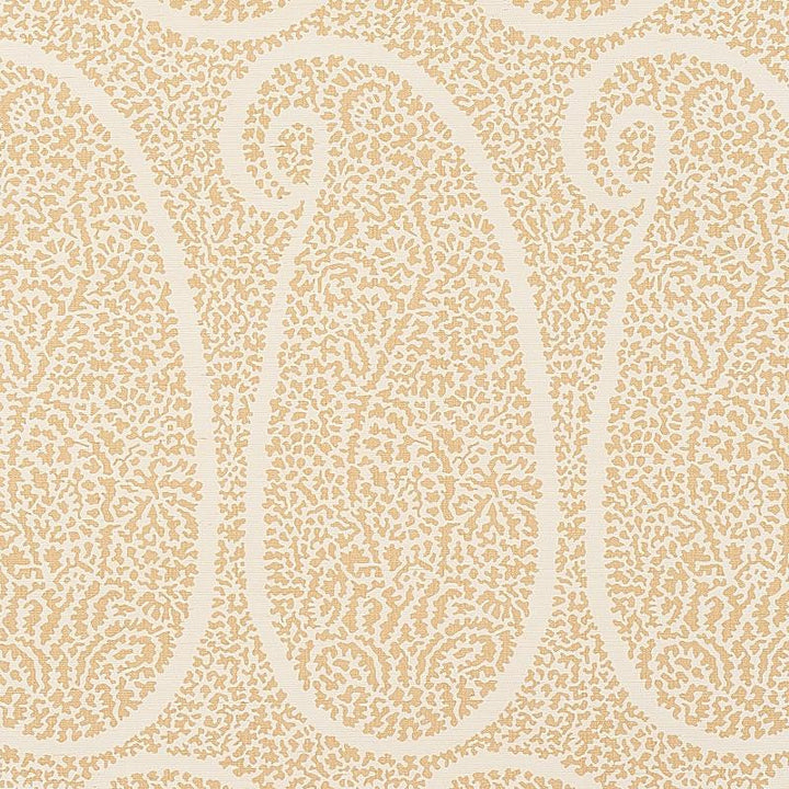 Ambala Paisley Sisal Straw 5013033 by Schumacher Designer Wallpaper Printed Grasscloths 34.0" - Swanky Fabrics -