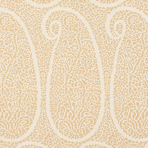 Schumacher Wallpaper Ambala Paisley Sisal Straw 5013033