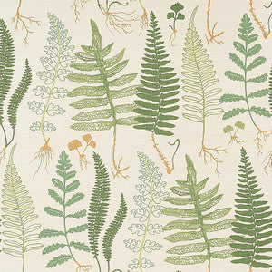 Schumacher Wallpaper Halcott Sisal Forest 5013060