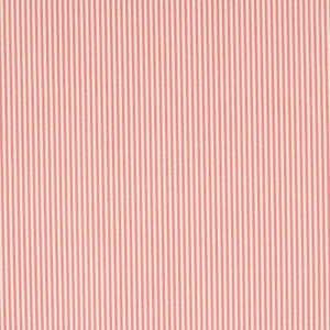 Schumacher Fabric Charee Silk Stripe Red 60924