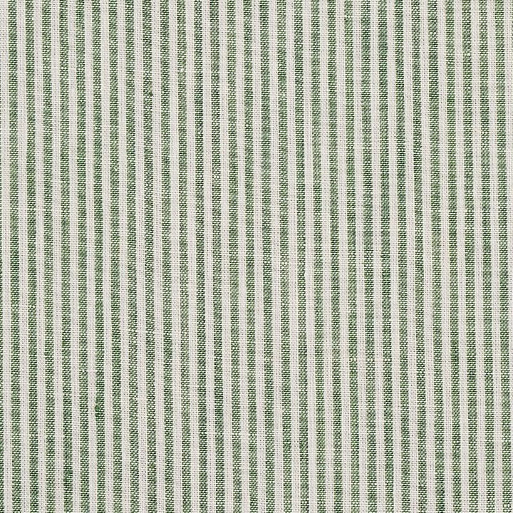 Wesley Ticking Stripe Green 65986 by Schumacher Designer Fabric New Traditional - Swanky Fabrics -