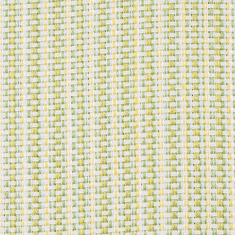 Rustic Basketweave Leaf 73883 by Schumacher Designer Fabric The Good Life Indoor/Outdoor 1.5" - Swanky Fabrics -