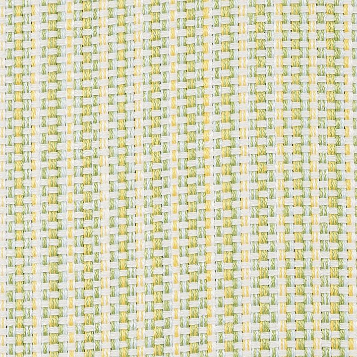 Rustic Basketweave Leaf 73883 by Schumacher Designer Fabric The Good Life Indoor/Outdoor 1.5" - Swanky Fabrics -