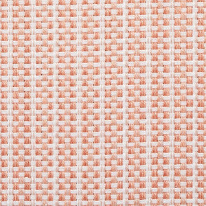 Schumacher Fabric Rustic Basketweave Coral 73884