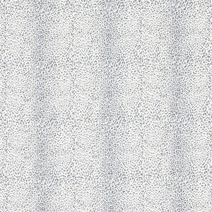 Schumacher Fabric Mini Leopard Outdoor Navy 75434