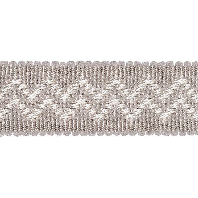 Ebba Tape Dove 80291 by Schumacher Designer Trim New Traditional - Swanky Fabrics -