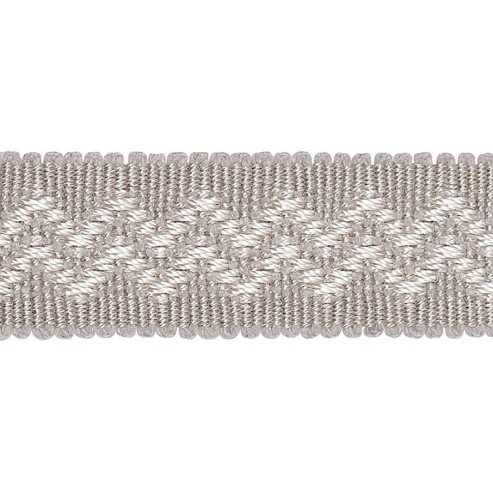 Ebba Tape Dove 80291 by Schumacher Designer Trim New Traditional - Swanky Fabrics -