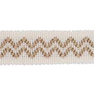 Schumacher Trim Ebba Tape Ivory 80293
