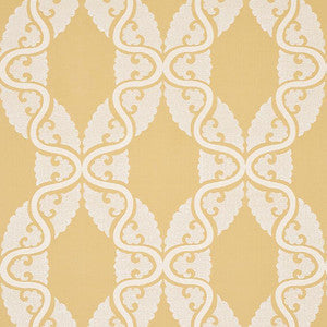 Schumacher Fabric Siljan Yellow 80312