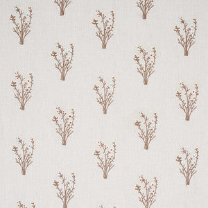Schumacher Fabric Stora Embroidery Ivory 80401